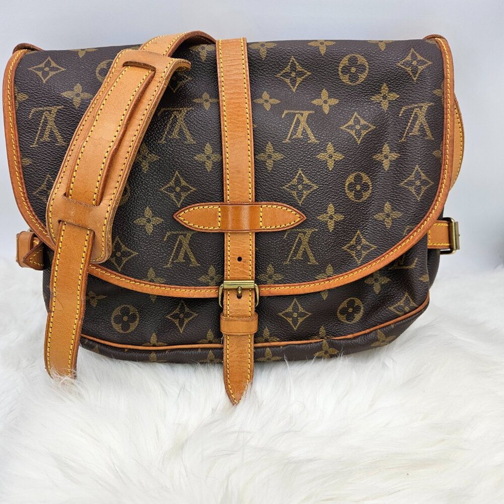 📌 SOLD📌 Louis Vuitton Saumur Monogram 30 - Picture 5 of 17